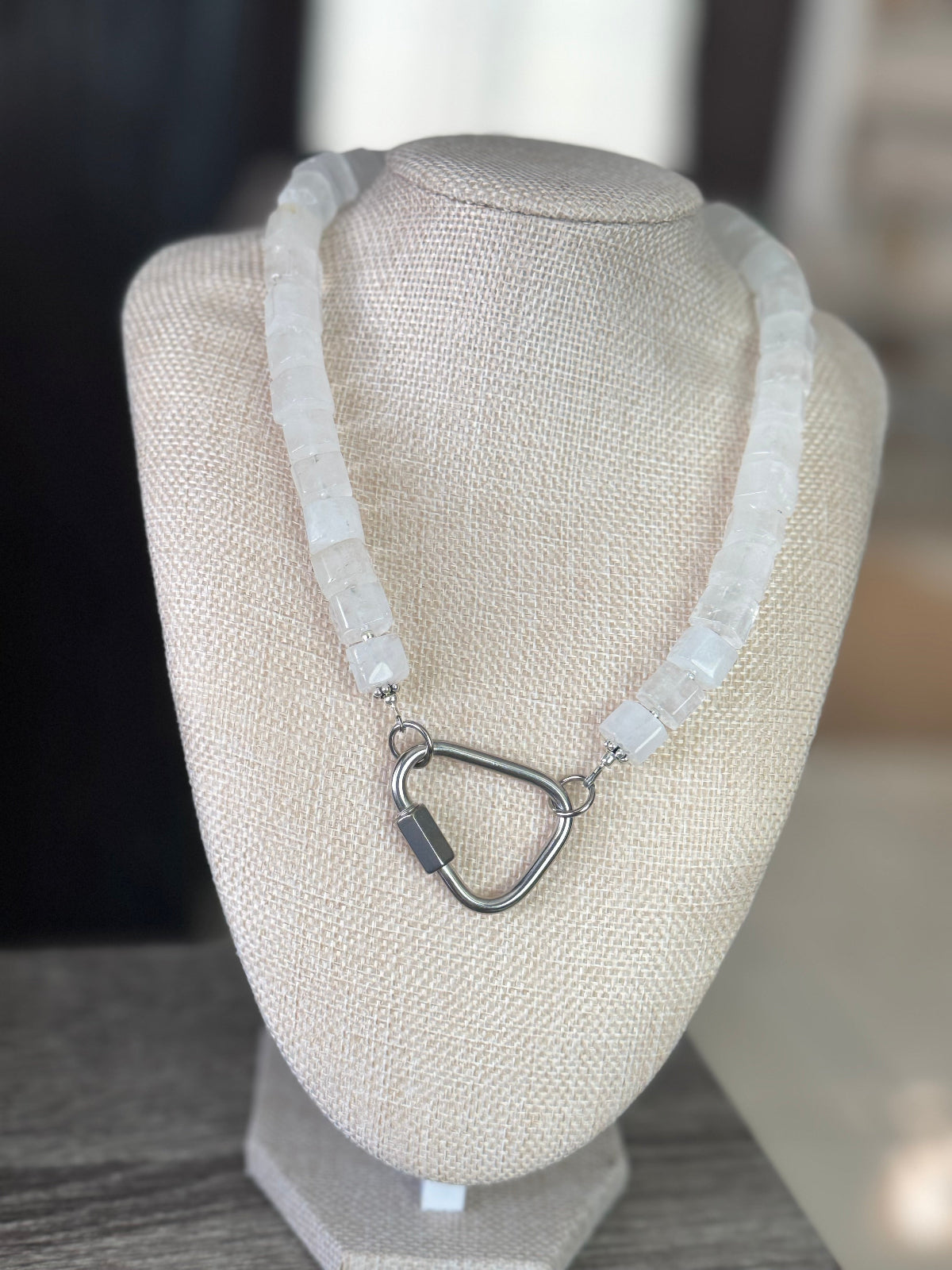 Carabin Lock Necklace