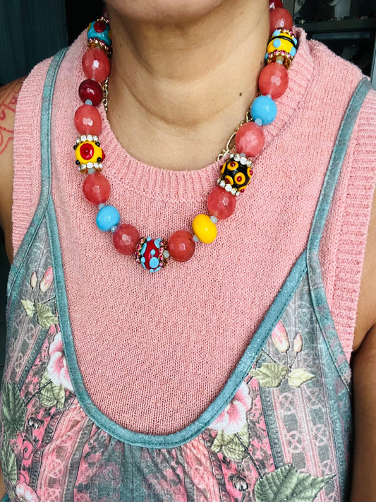 STRAWBERRY CANDY NECKLACE
