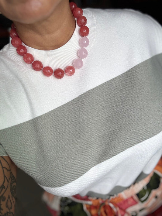 CHERY LEAVE NECKLACE